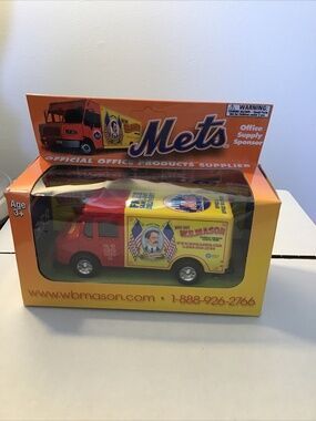 2015 W.B. Mason New York Mets Collectible Delivery Truck
